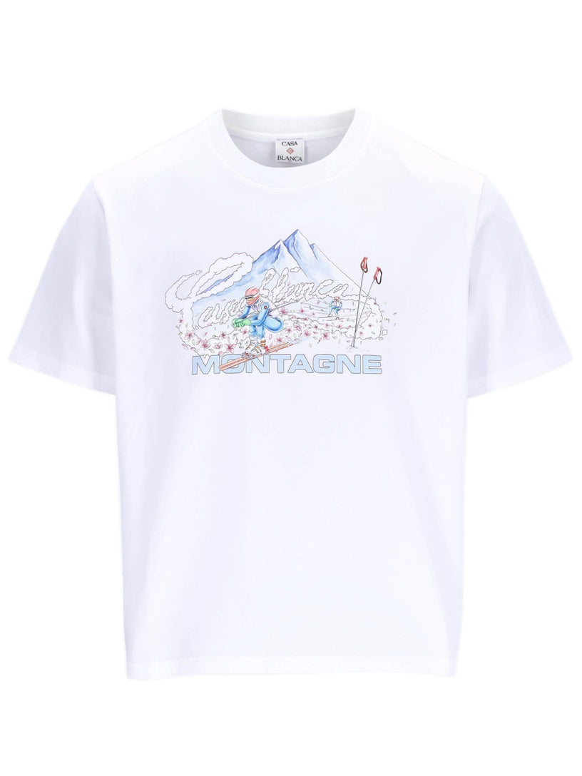 Ski printed t-shirt