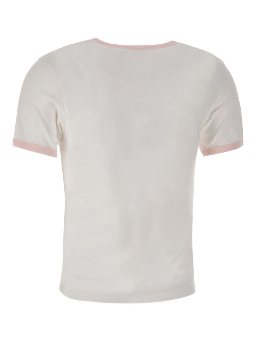 Orange Mascot Ringer T-Shirt