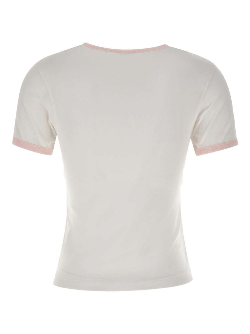 Orange Mascot Ringer T-Shirt