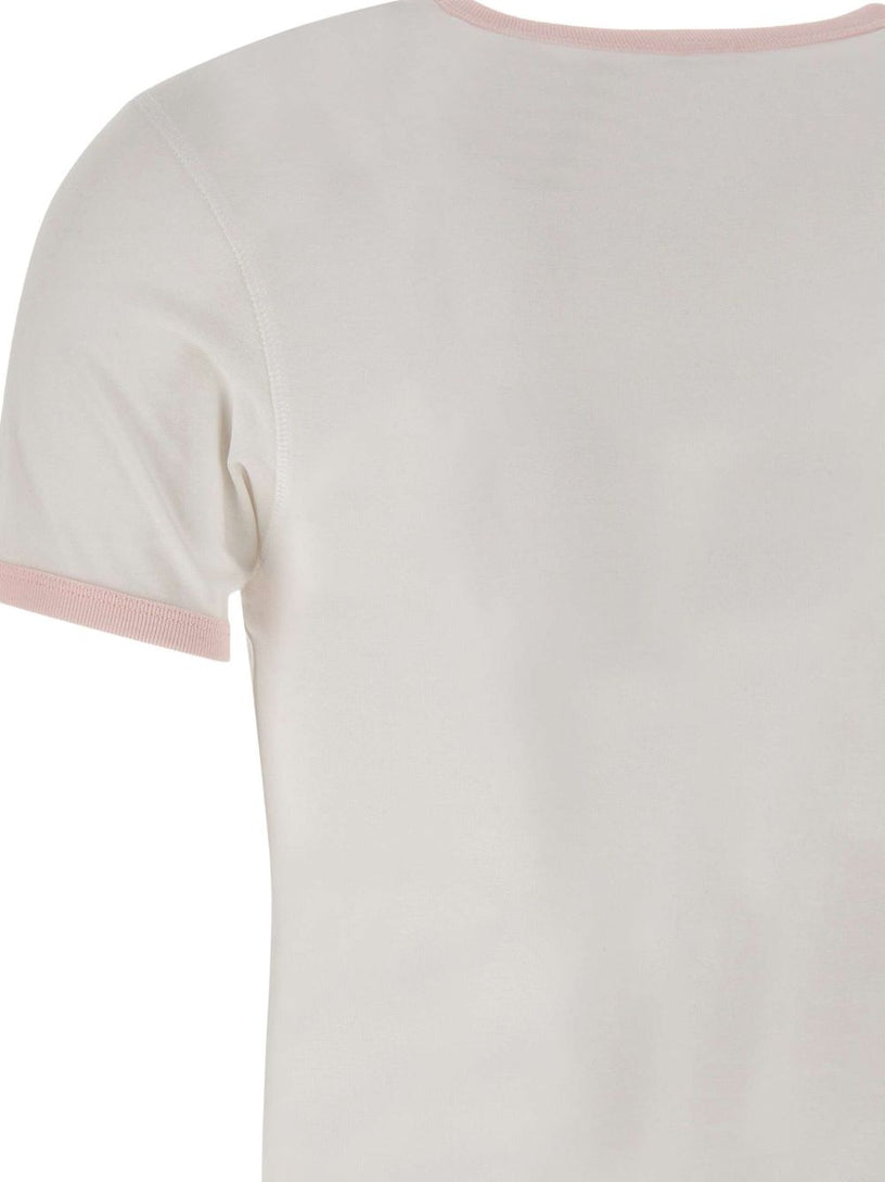 Orange Mascot Ringer T-Shirt