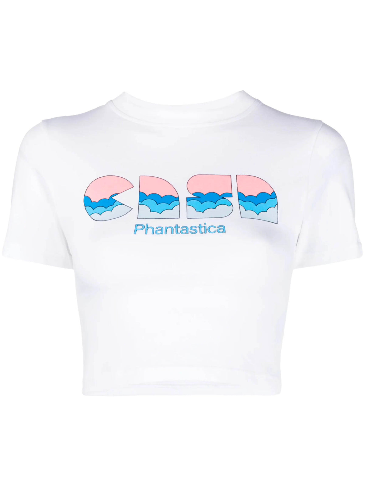Mushroom Emblem Cropped T-Shirt
