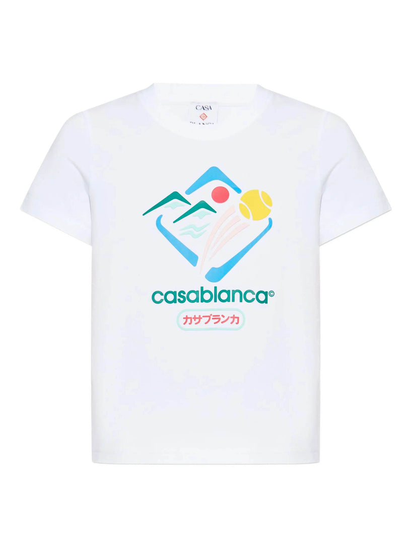 Montagne Sportif Cropped T-Shirt