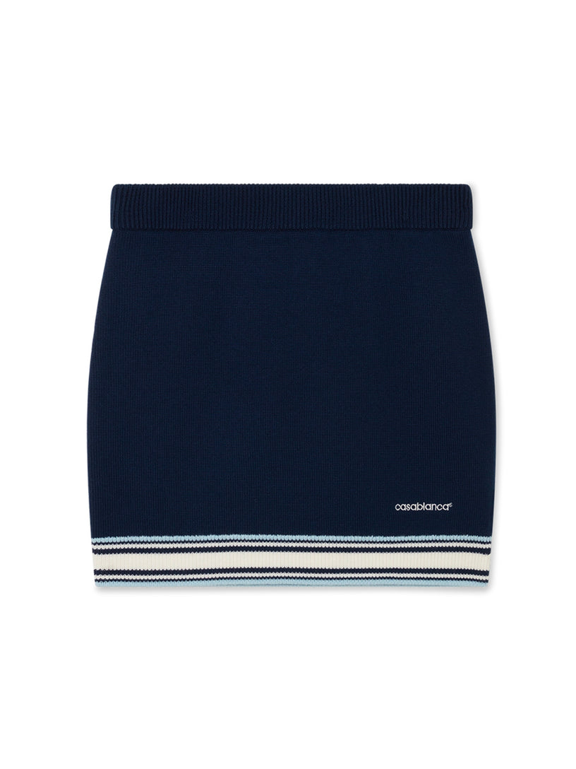 Merino Knit Tennis Skirt