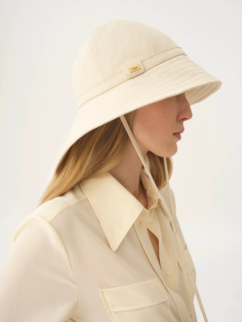 Chloé Breeze Cotton Fisherman Cap