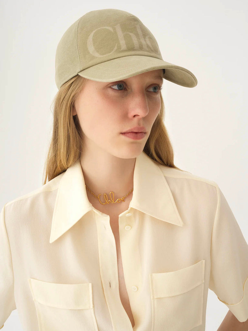 Chloé Essentials Washed Cotton Cap