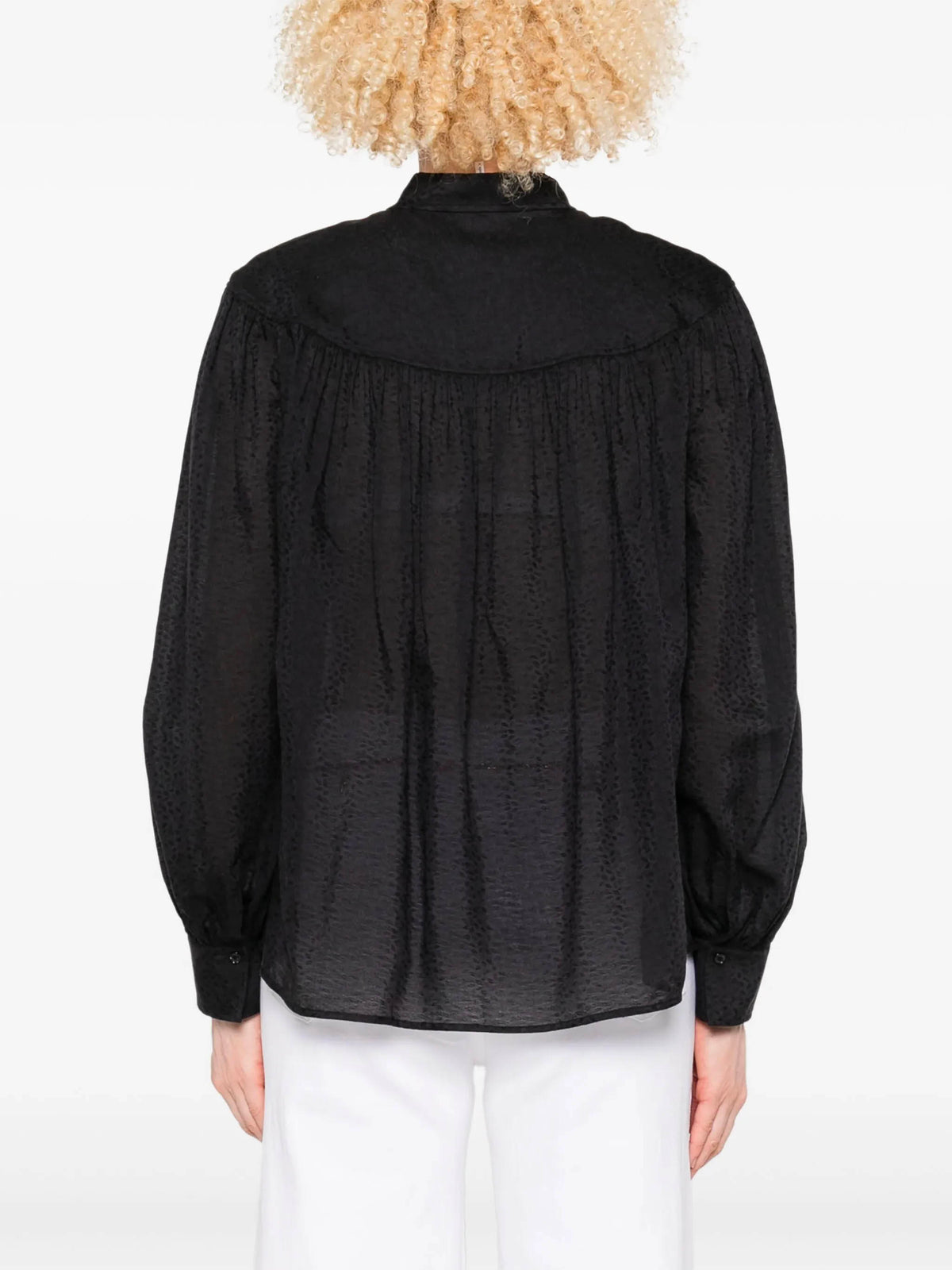 Jacquard blouse