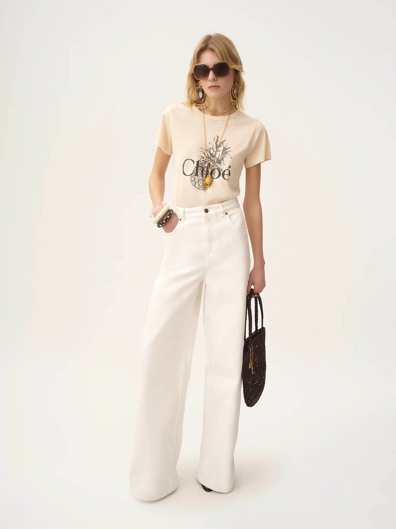 Baby fit logo T-shirt