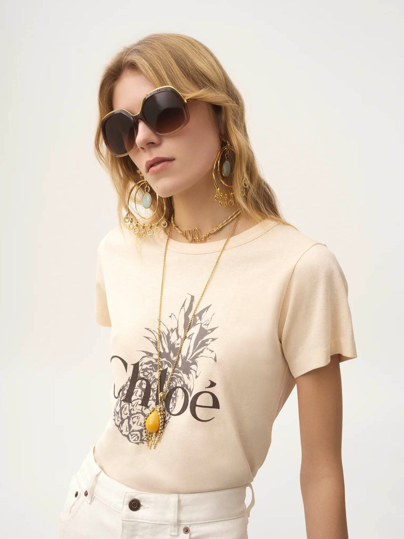 Baby fit logo T-shirt