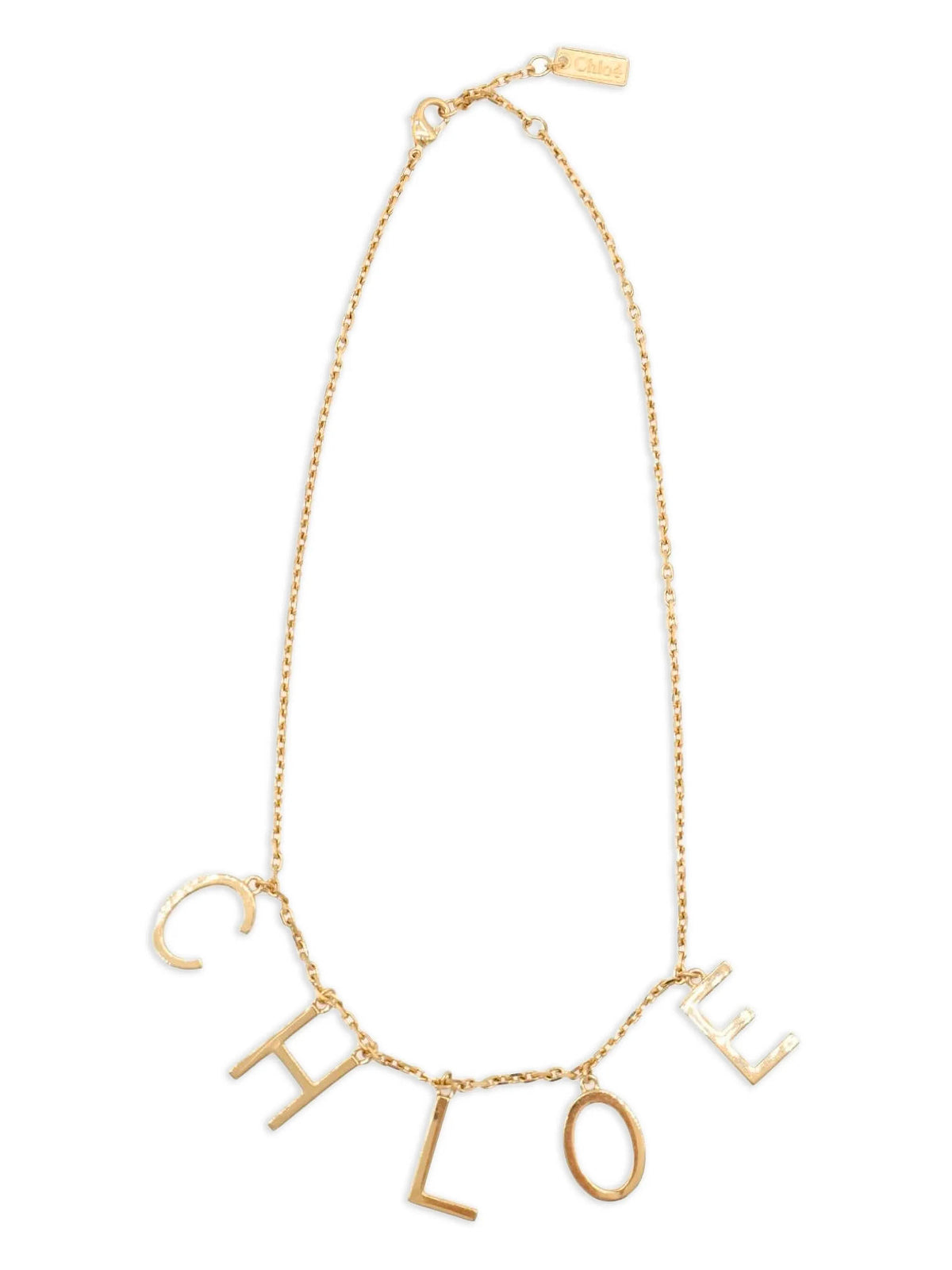 Chloe Letters Necklace