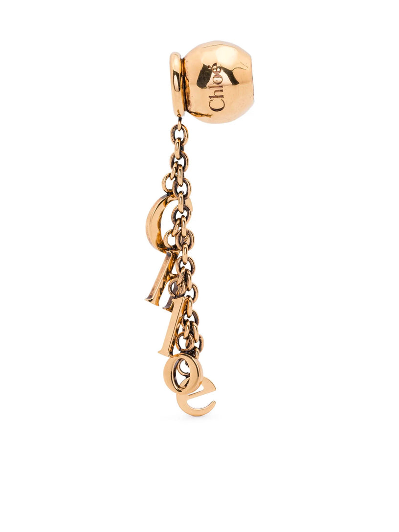 Chloé Sphere letters Bracelet bag charm