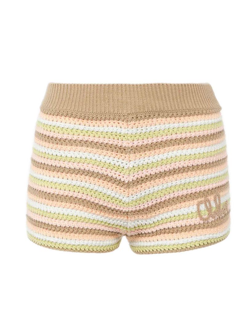 Logo mini shorts