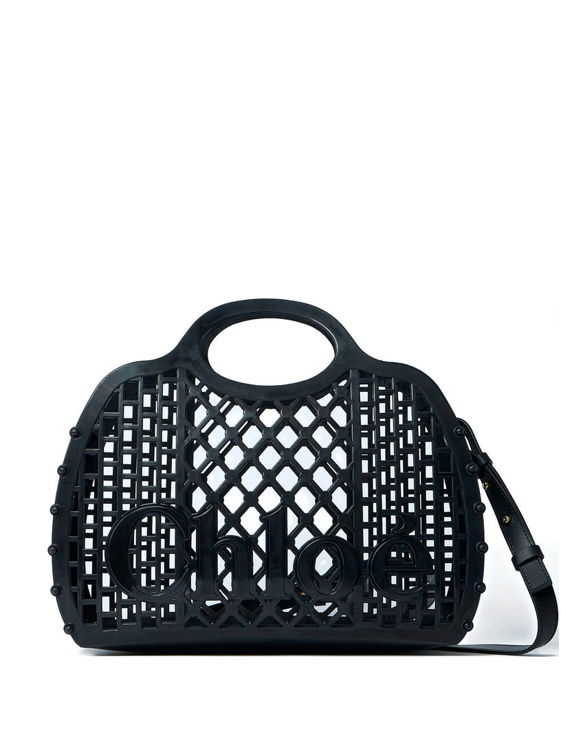 Chloé Cage tote bag in jelly