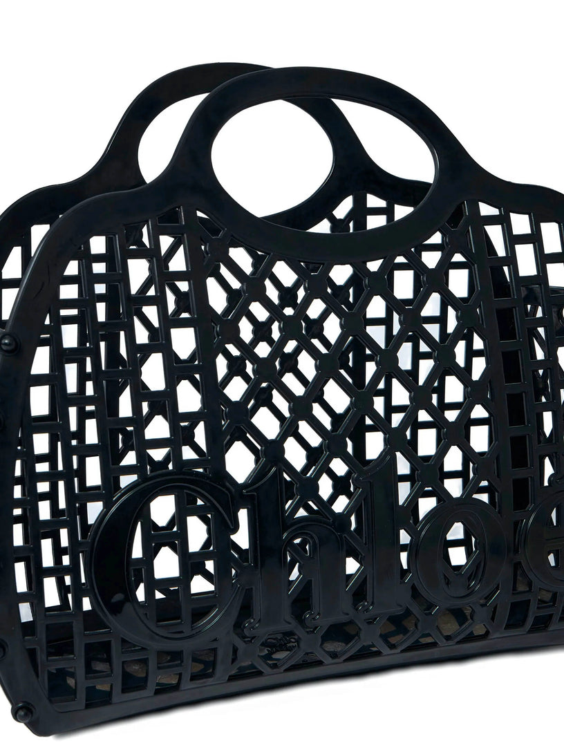 Chloé Cage tote bag in jelly