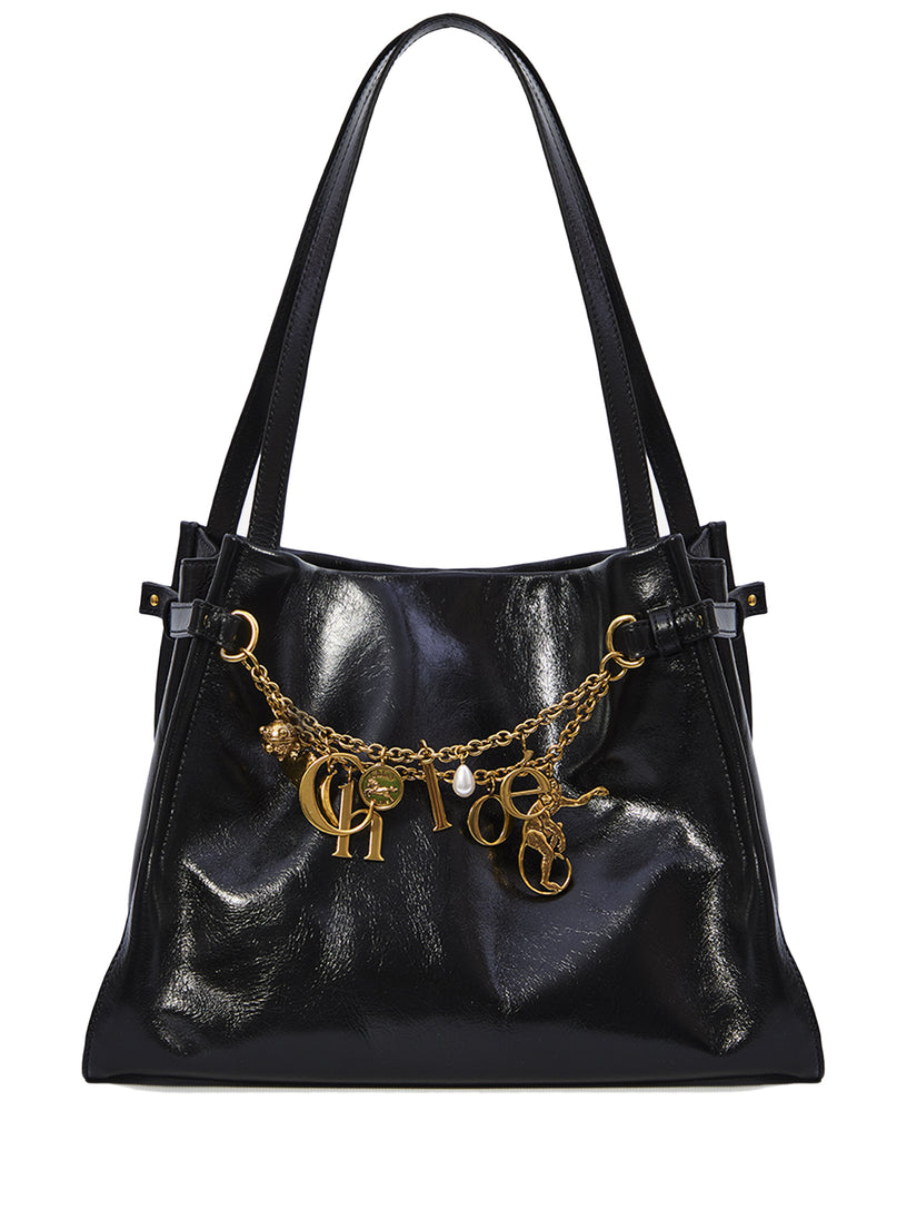 Tote bag with charms