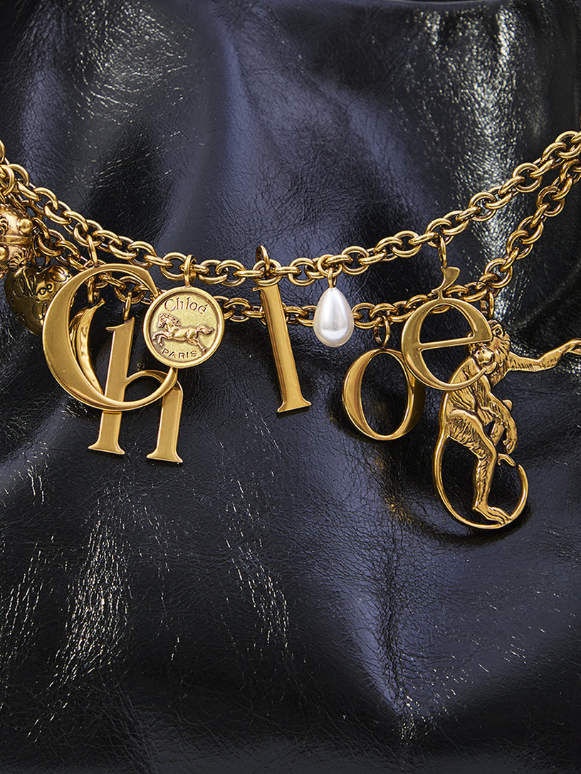 Tote bag with charms