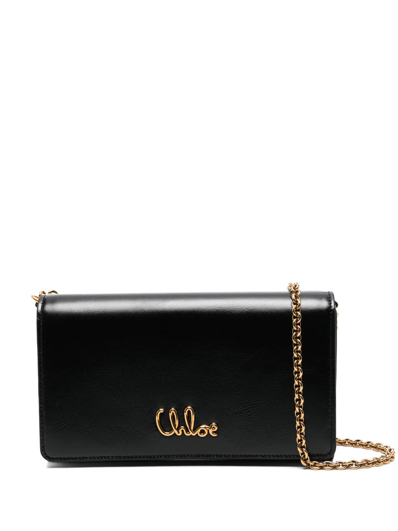 Chloé Iconic flap wallet on chain