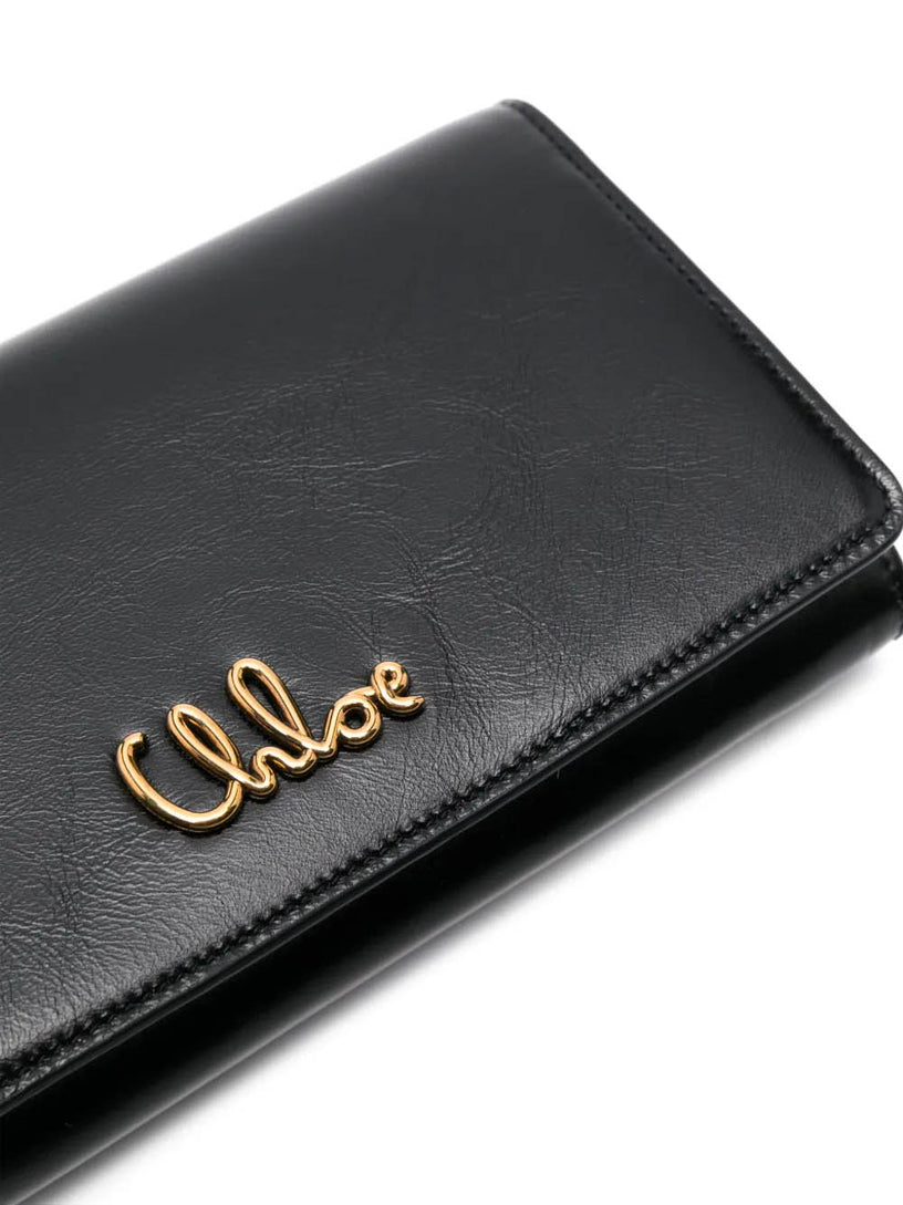 Chloé Iconic flap wallet on chain