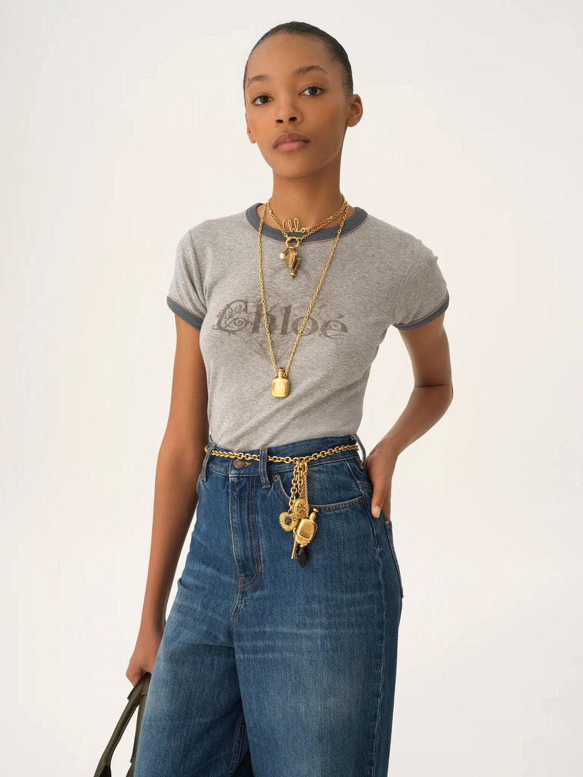 Baby fit logo T-shirt