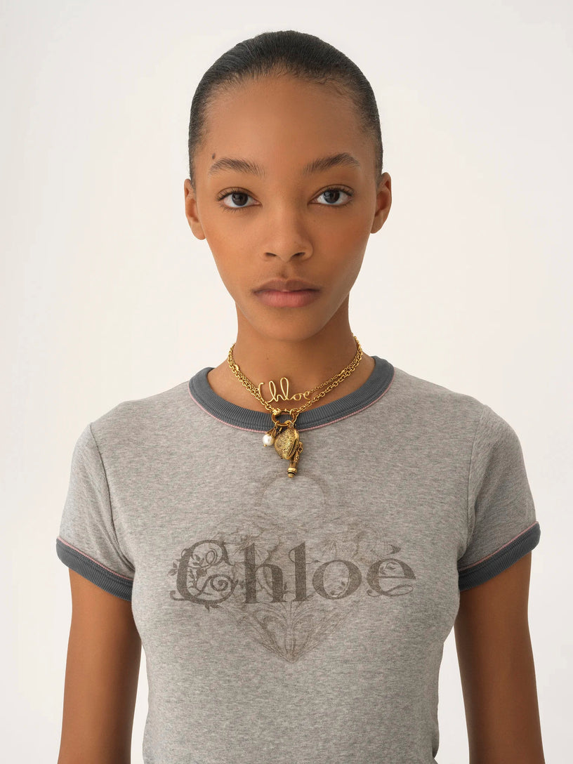 Baby fit logo T-shirt