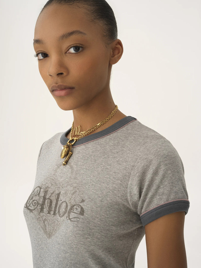 Baby fit logo T-shirt