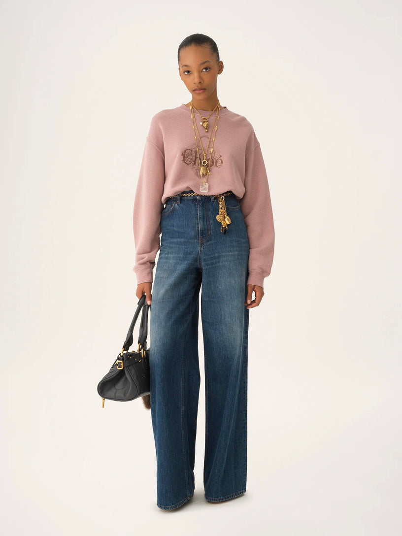 Oversized logo sweater