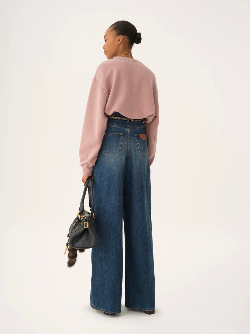 Oversized logo sweater