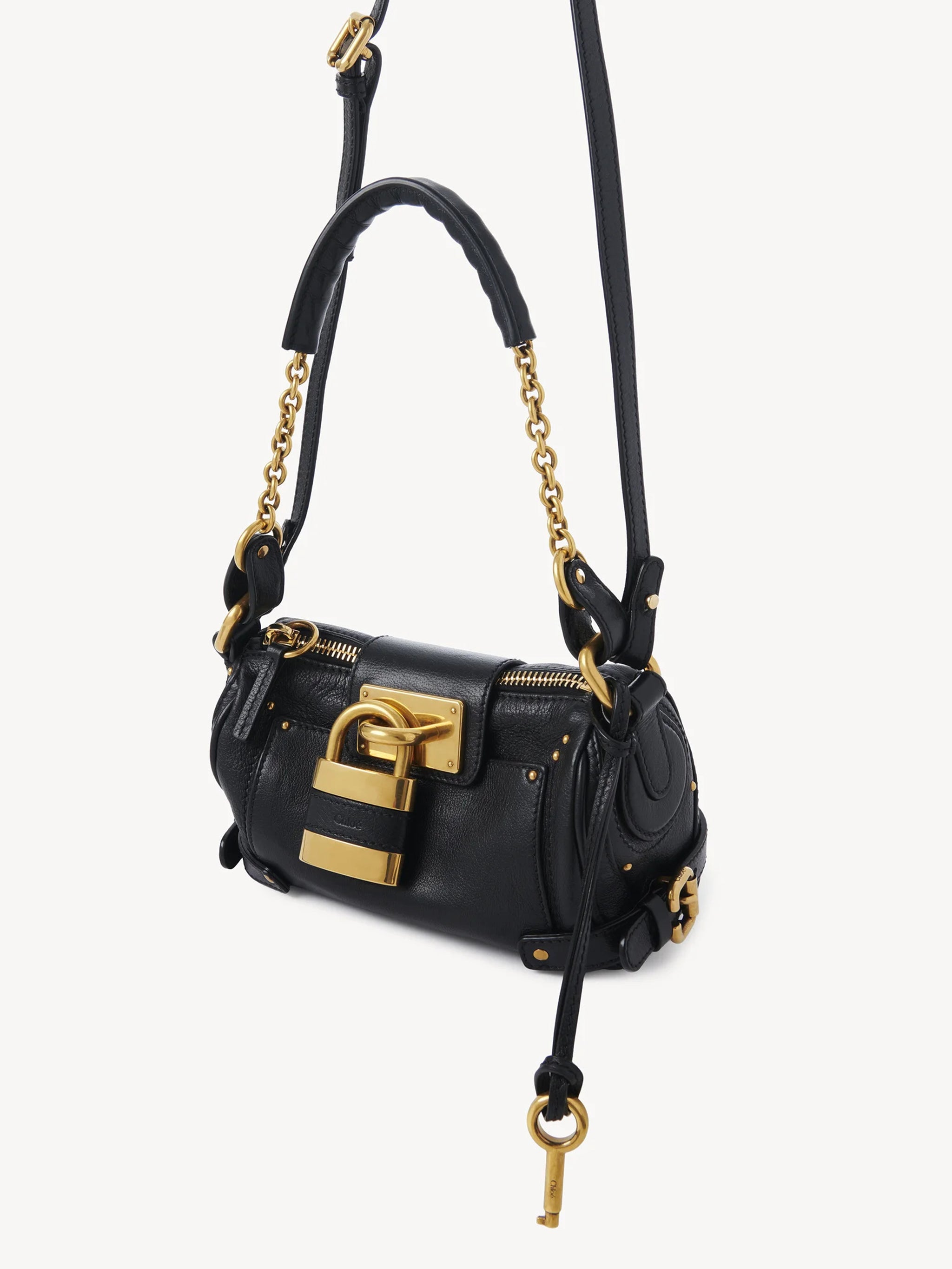 Small Paddington chain bag Chloé Nero | Grifo210