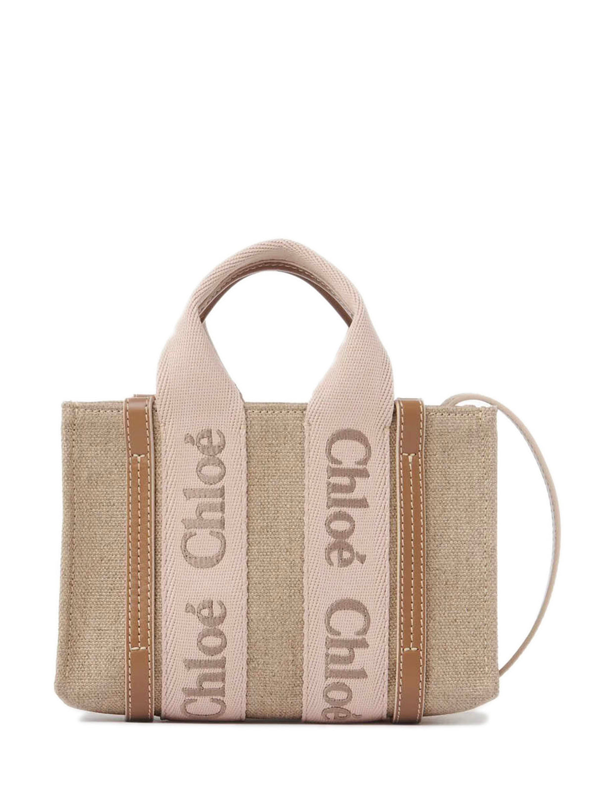 Mini woody tote bag