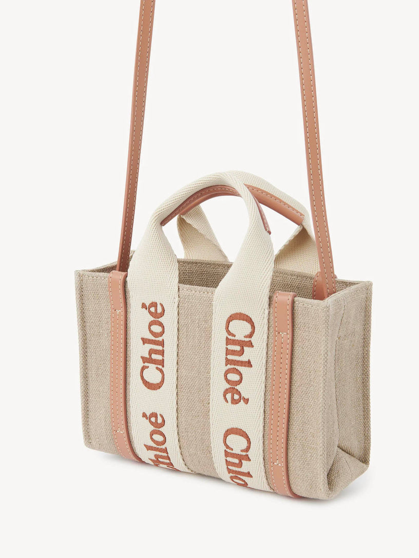 Mini Woody tote bag