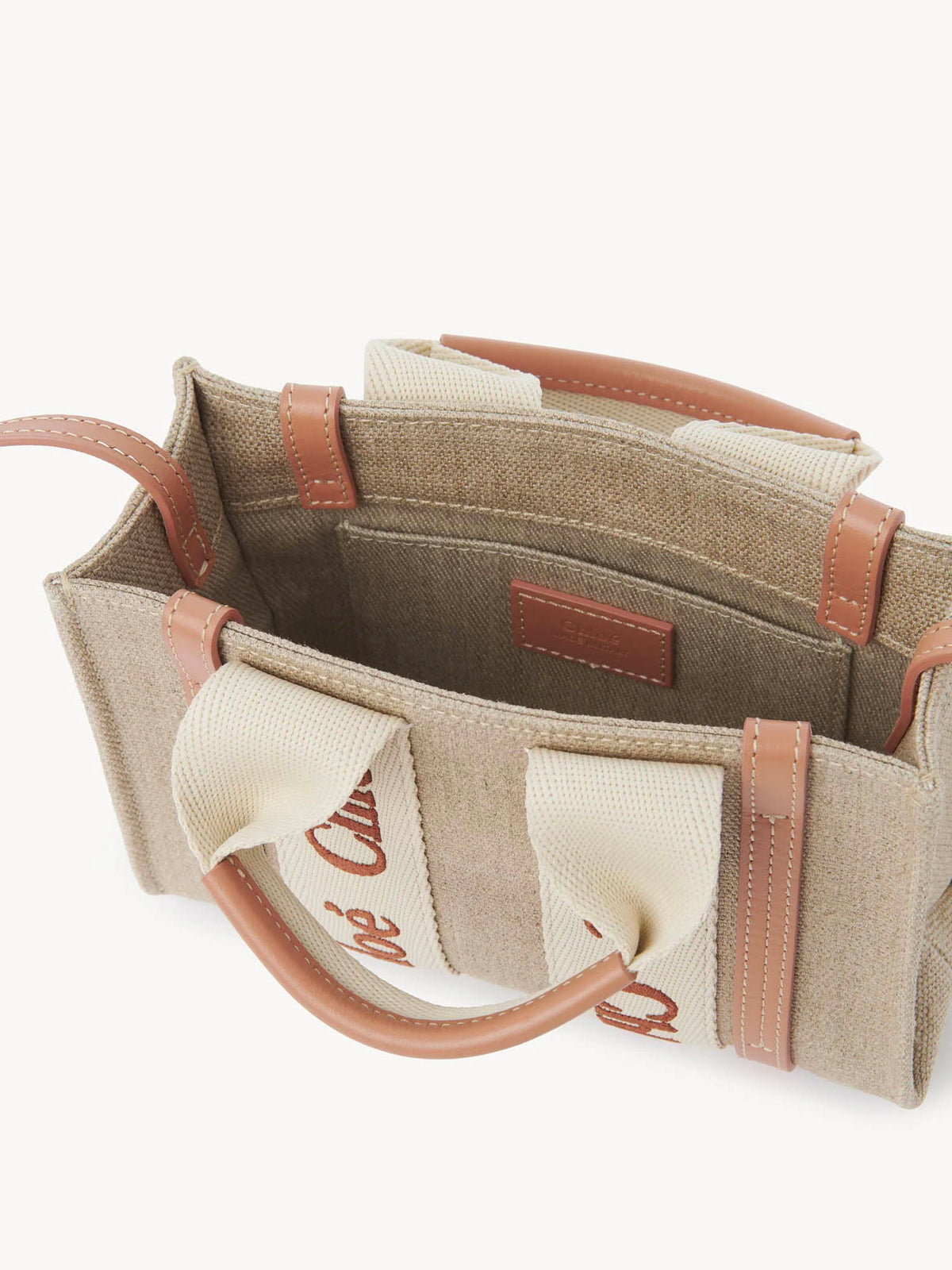 Mini Woody tote bag