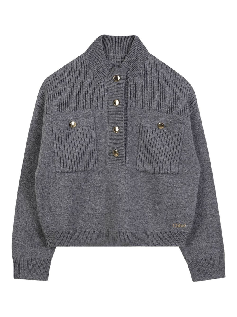 Buttoned Jumper