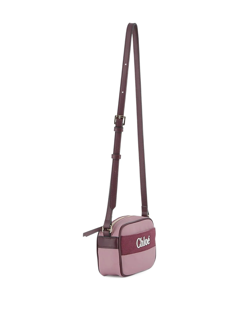Logo cross body bag