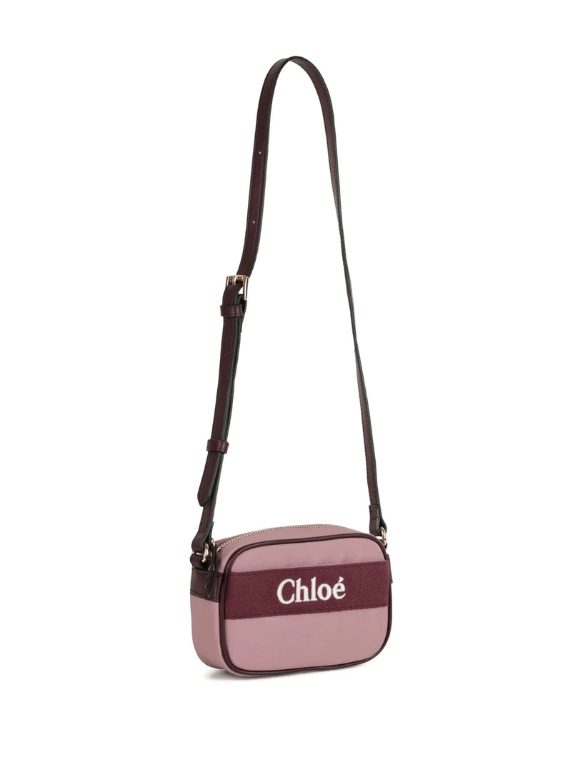 Logo cross body bag
