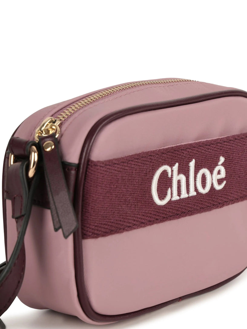 Logo cross body bag