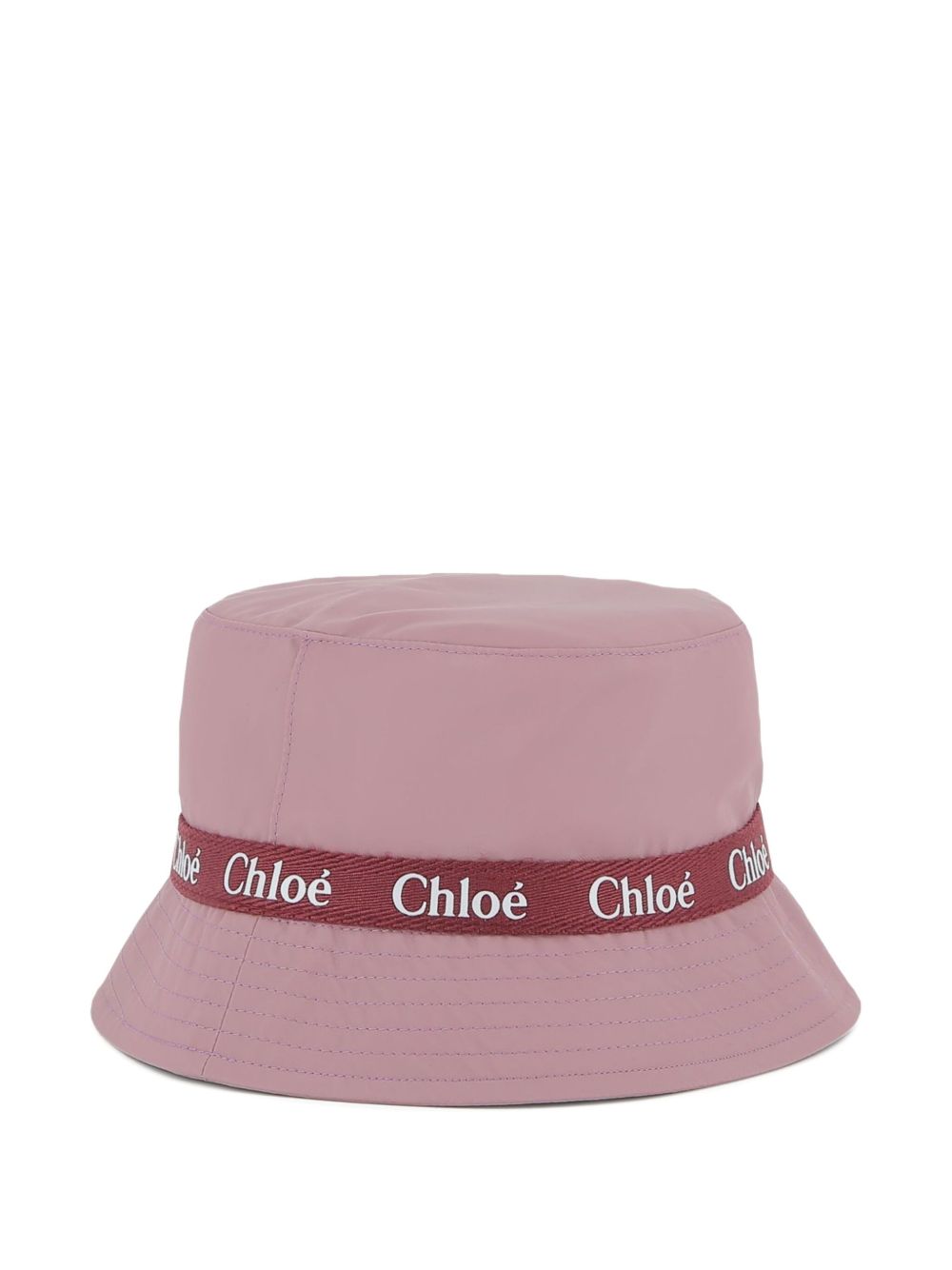 Logo-band bucket hat