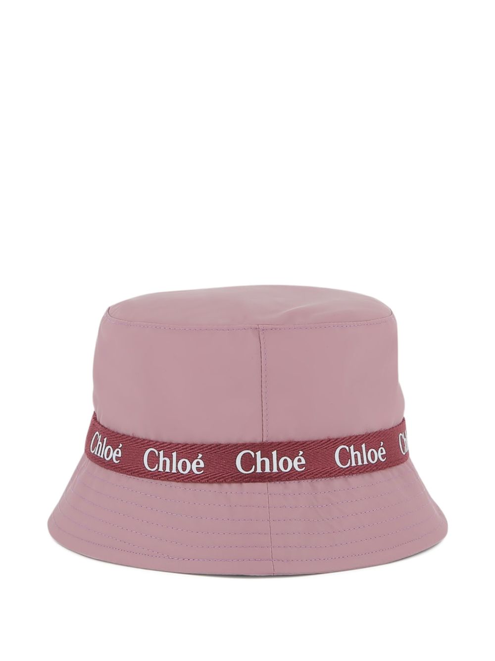 Logo-band bucket hat