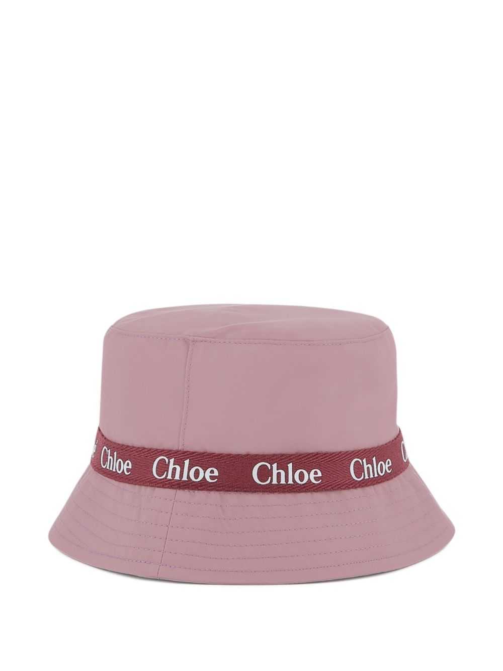 Logo-band bucket hat
