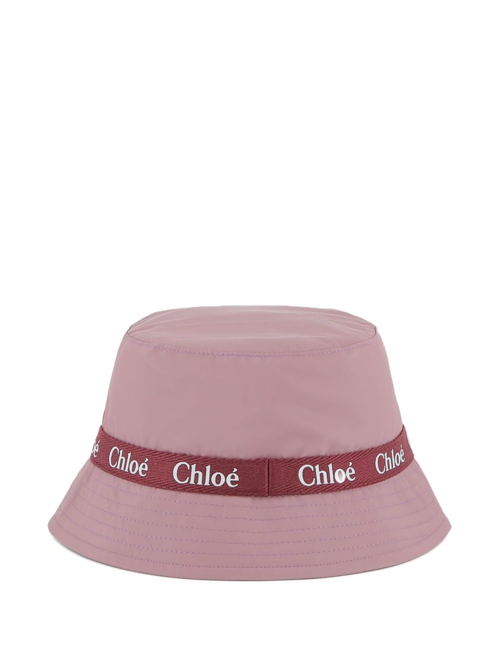 Logo-band bucket hat