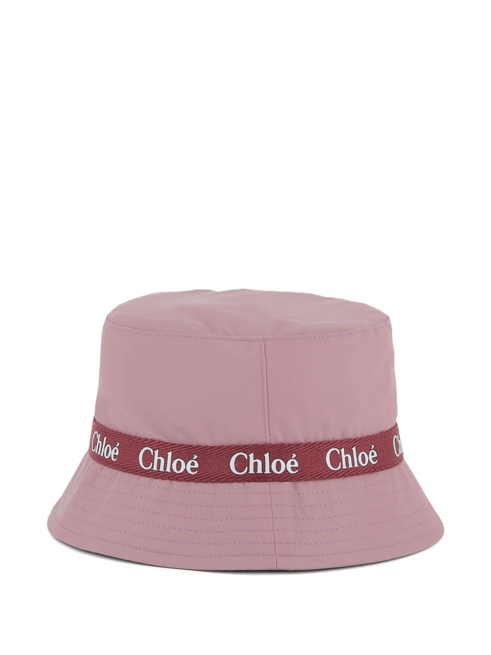 Logo-band bucket hat