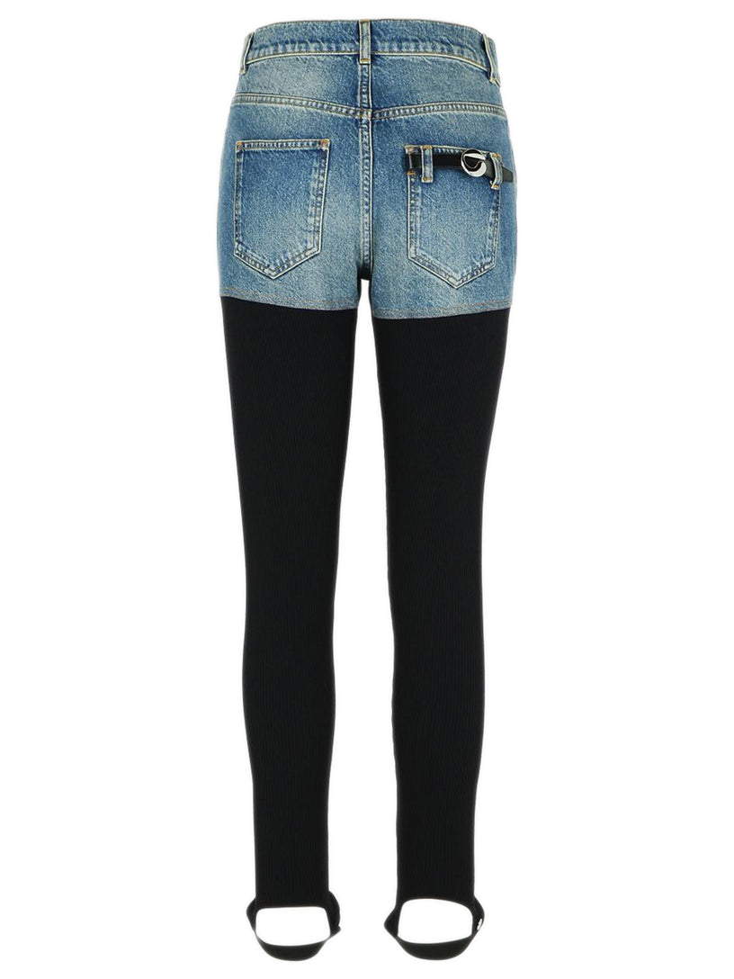 Hybrid Rib Denim Pants