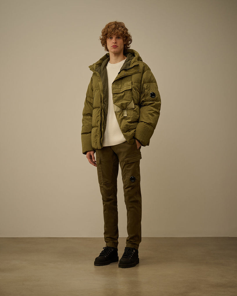 Full Rib Crewneck Lens Sweater