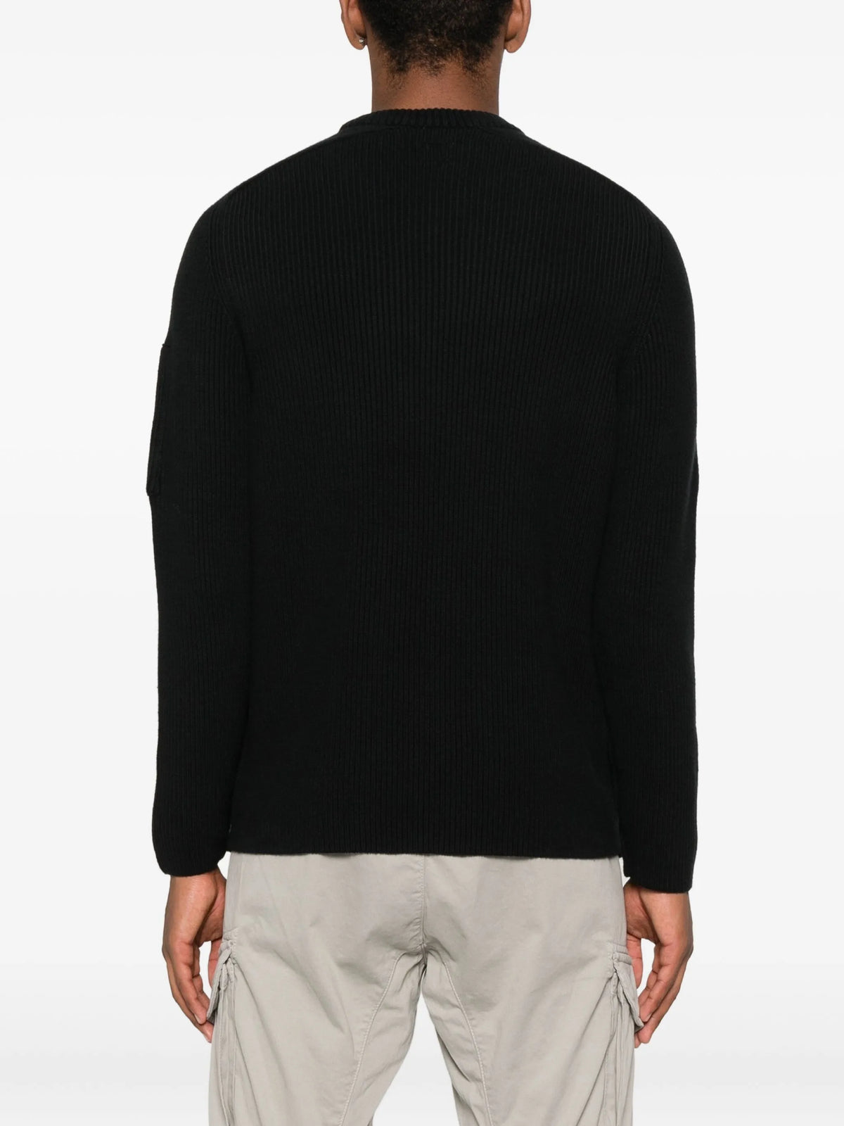 Full Rib Crewneck Lens Sweater