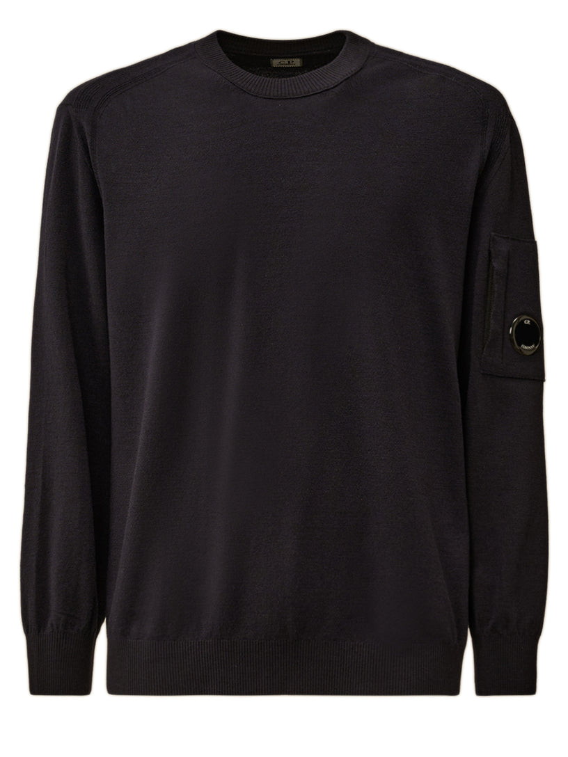 Crewneck merino wool