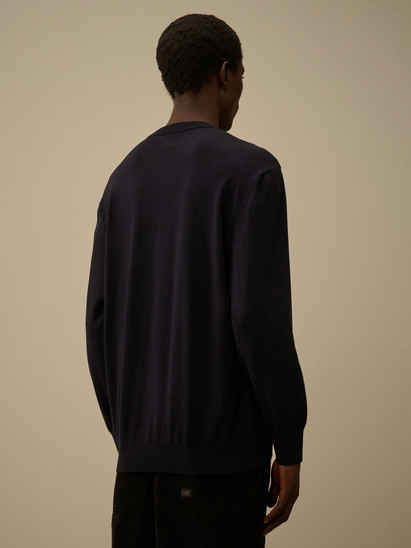 Crewneck merino wool