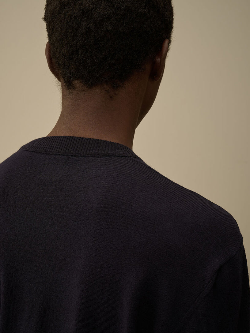 Crewneck merino wool