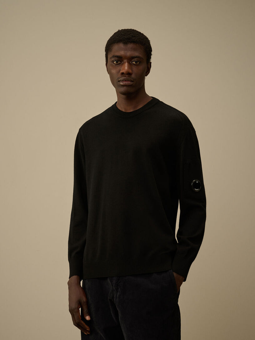 Crewneck merino wool