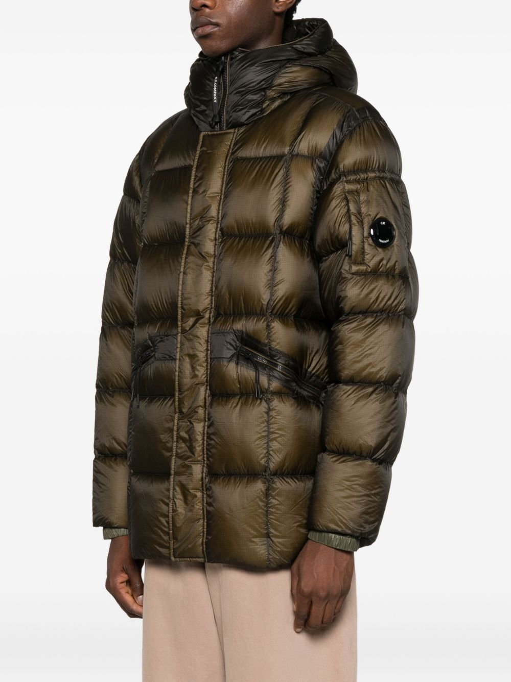 DD-Shell down jacket CP COMPANY Verde | Grifo210