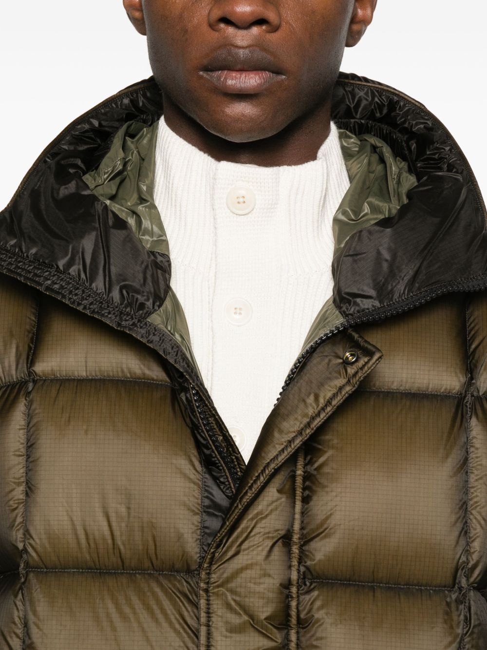 DD-Shell down jacket CP COMPANY Verde | Grifo210