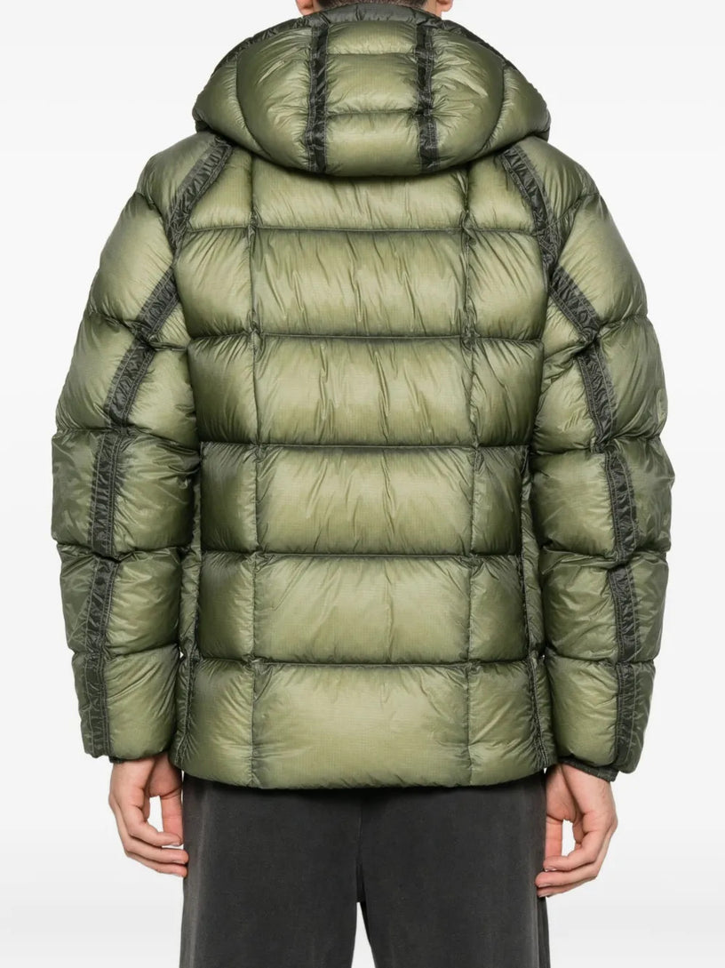 D.D. Shell Hooded Down Jacket CP COMPANY Verde | Grifo210