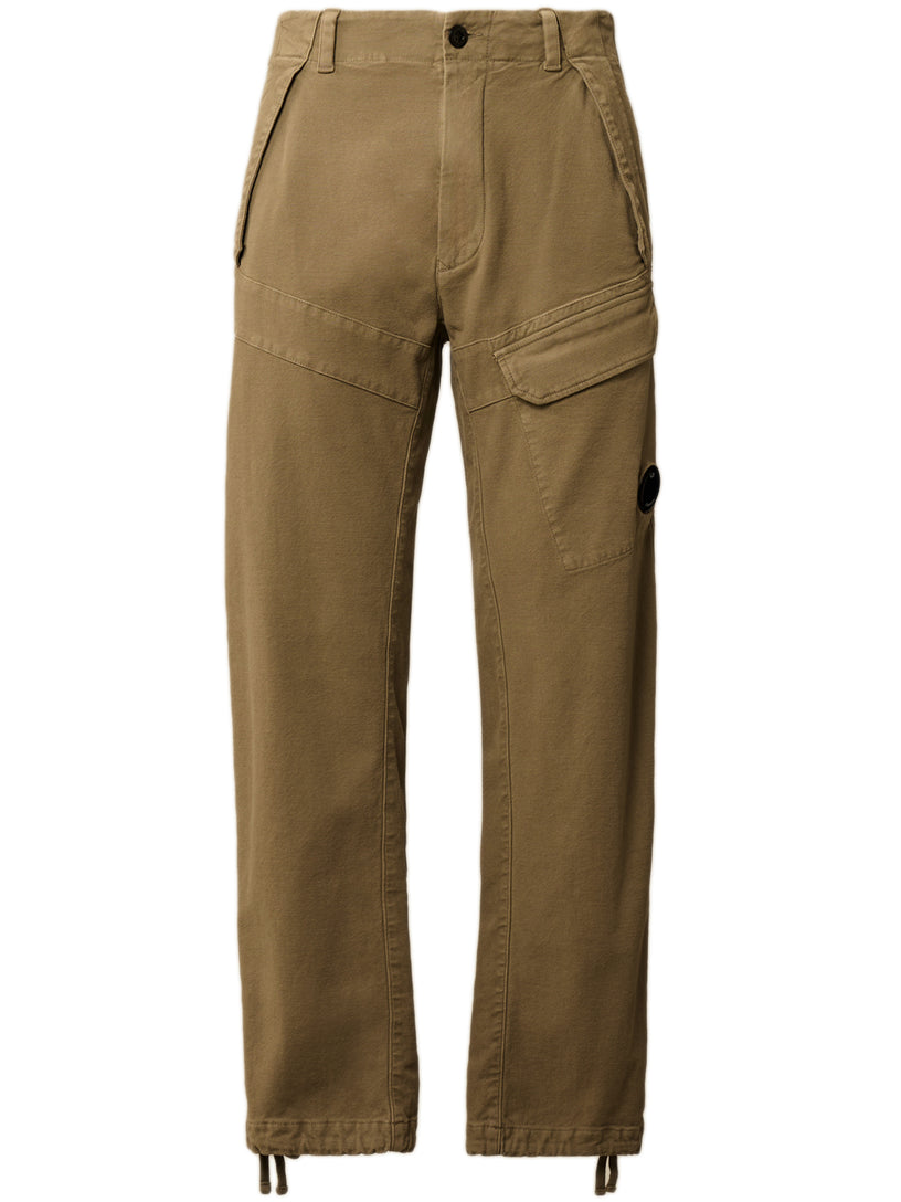 Moleskin stretch cargo pants